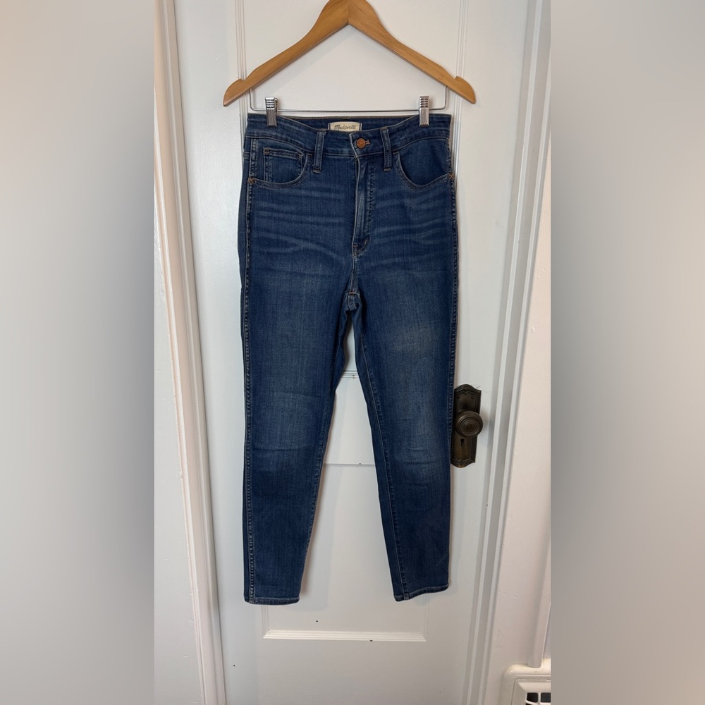 Madewell Women's Skinny Jeans in Deep Blue